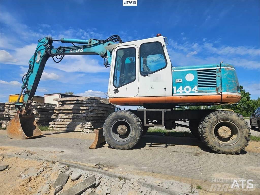 Atlas 1404 Excavadoras de ruedas