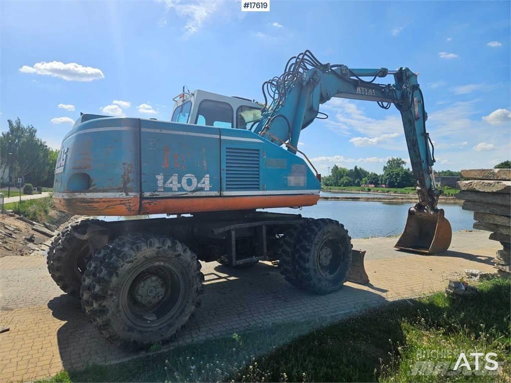 Atlas 1404 Excavadoras de ruedas