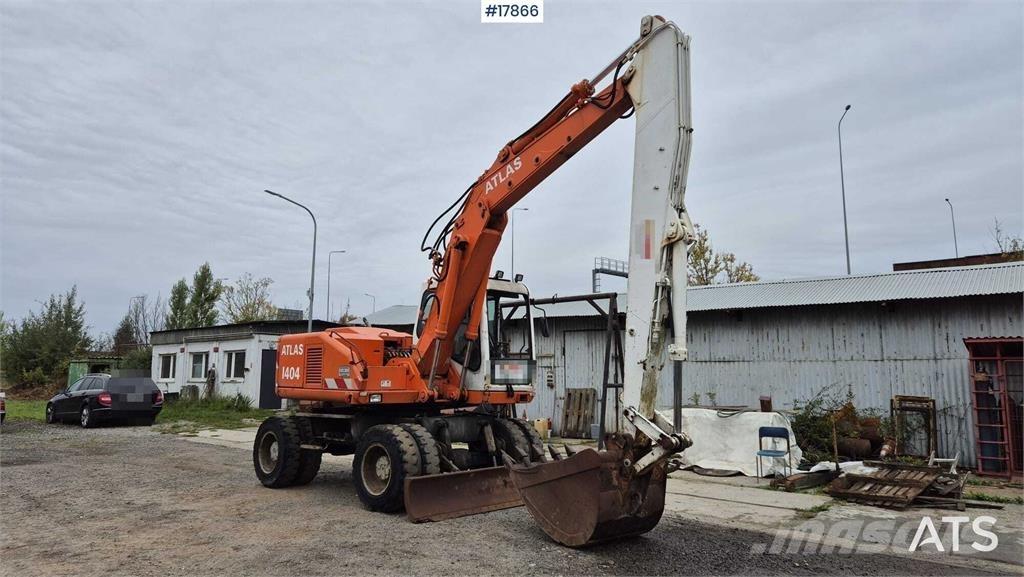 Atlas 1404 Excavadoras de ruedas