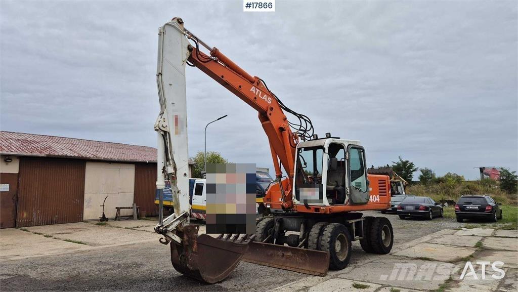 Atlas 1404 Excavadoras de ruedas