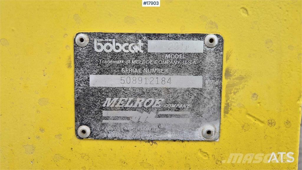 Bobcat 231 Mini excavadoras < 7t