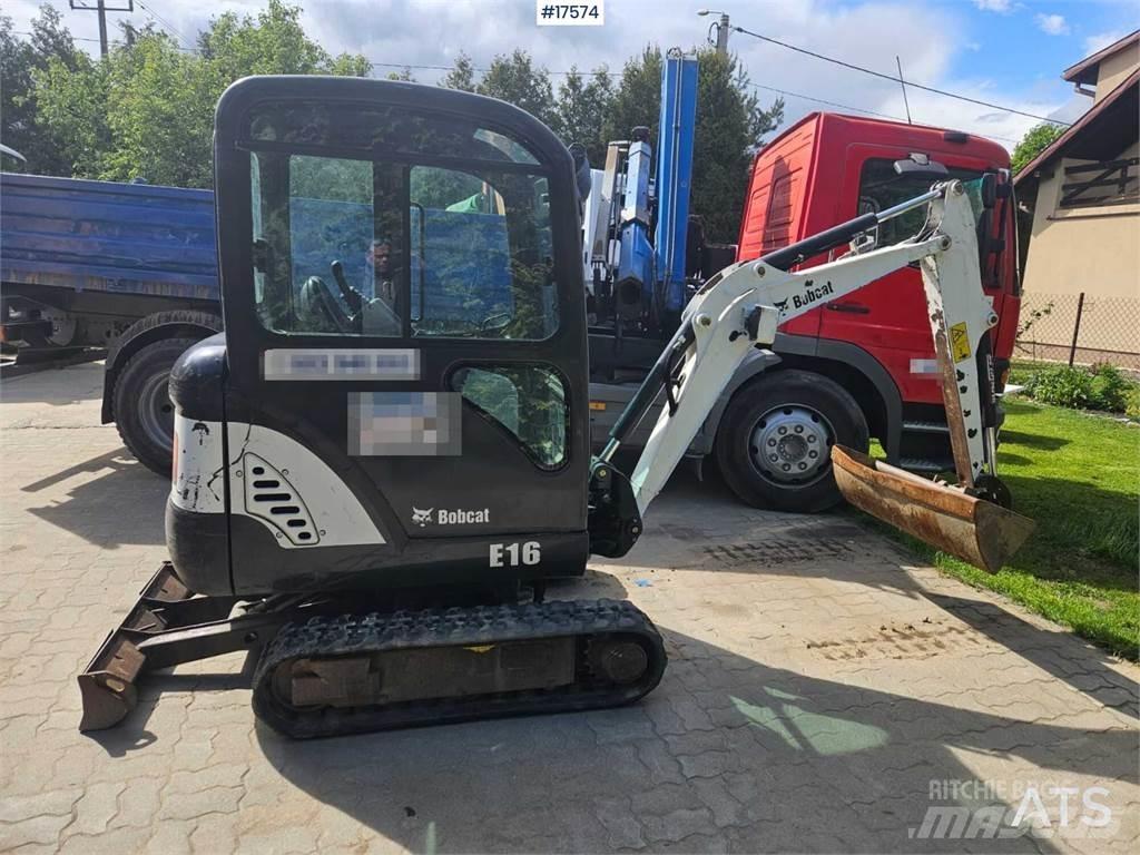 Bobcat E16 Mini excavadoras < 7t