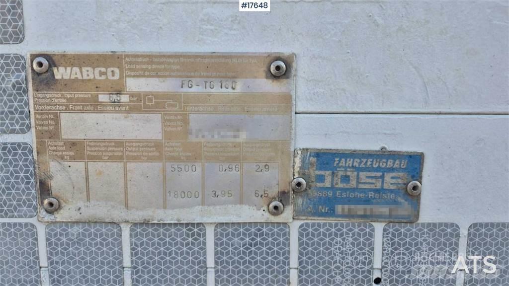 Bunge FG-TG 180 Plataforma plana/laterales abatibles
