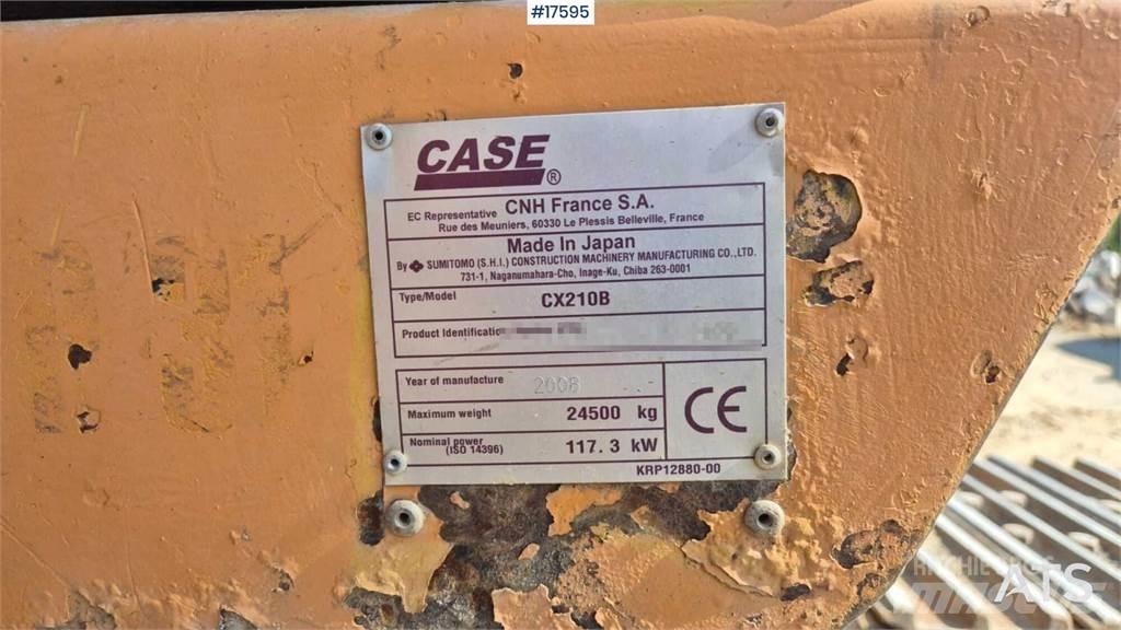 CASE CX210B Excavadoras de cadenas