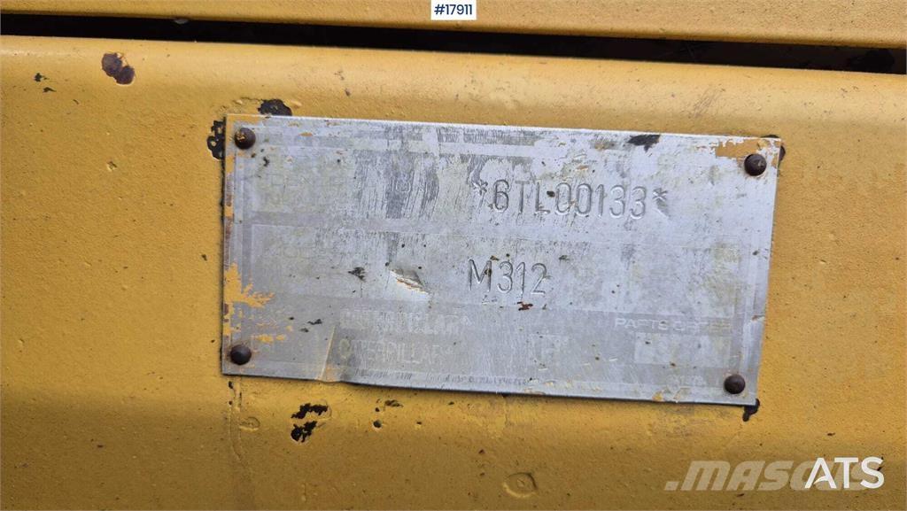 CAT M312 Excavadoras de ruedas