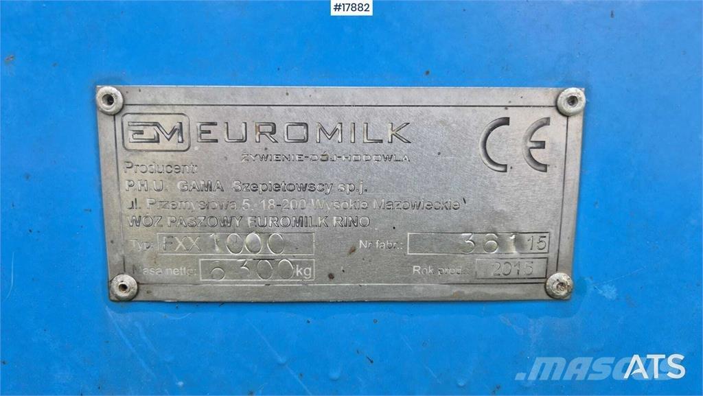 Euro MILK FXX 1000 Remolques de forraje