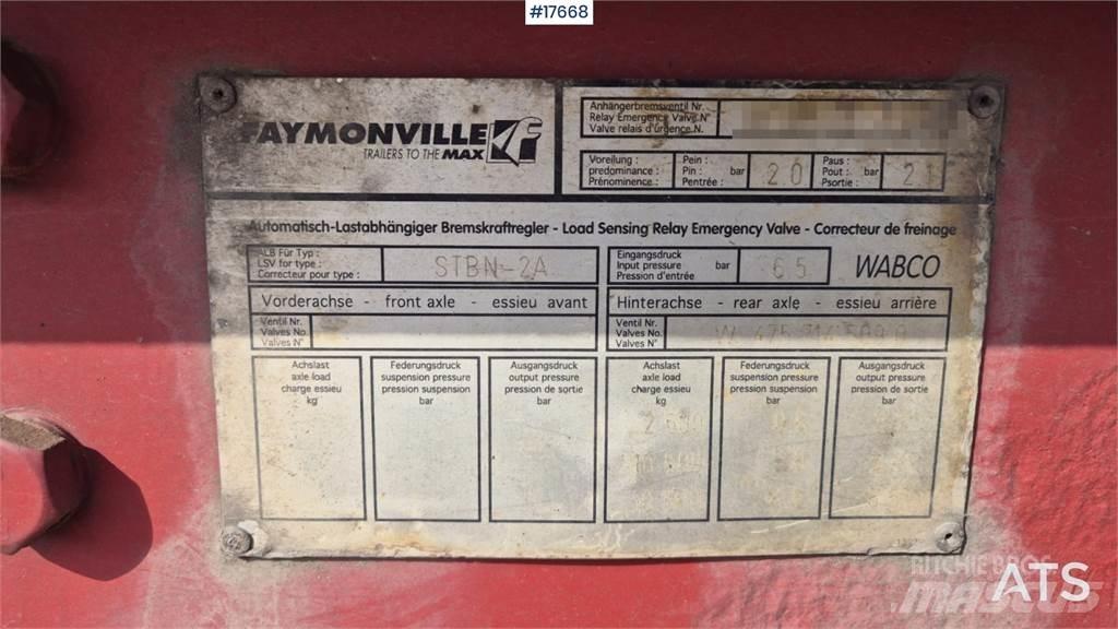 Faymonville STBN-2A Semirremolques de góndola rebajada