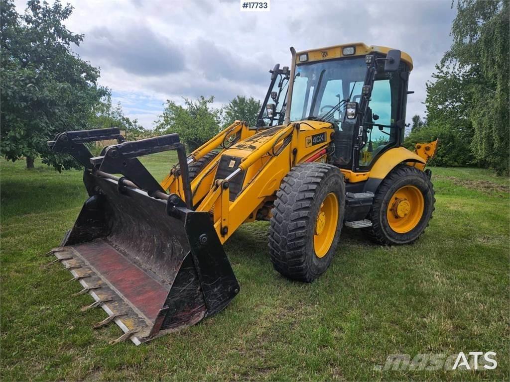 JCB 4CX Retrocargadoras