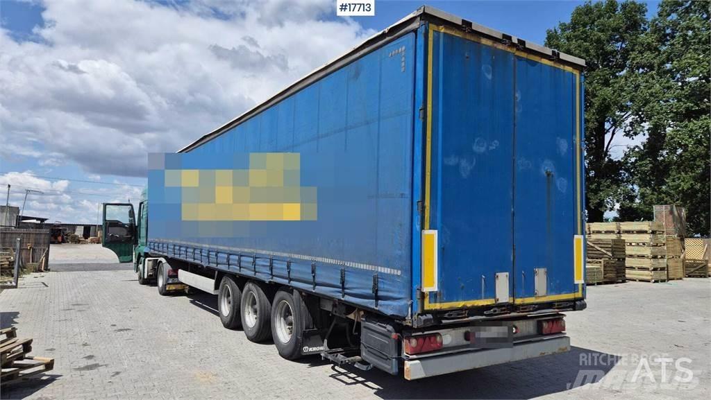 Krone SD Semirremolques con caja de lona