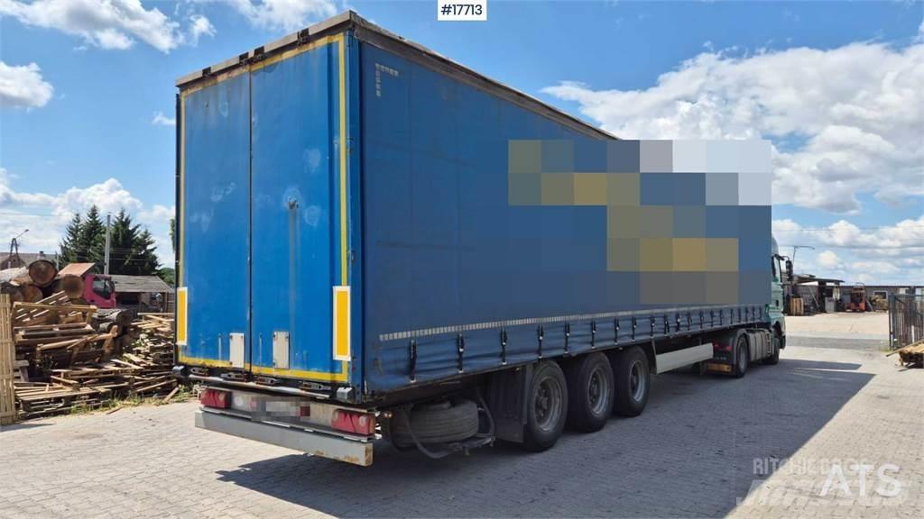 Krone SD Semirremolques con caja de lona