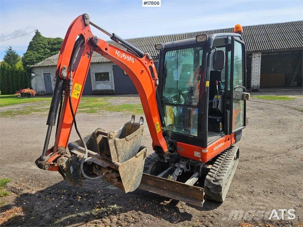 Kubota KX019-4 Mini excavadoras < 7t