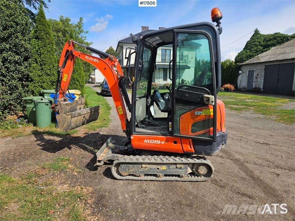Kubota KX019-4 Mini excavadoras < 7t