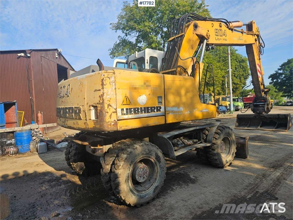 Liebherr A 904 Excavadoras de ruedas