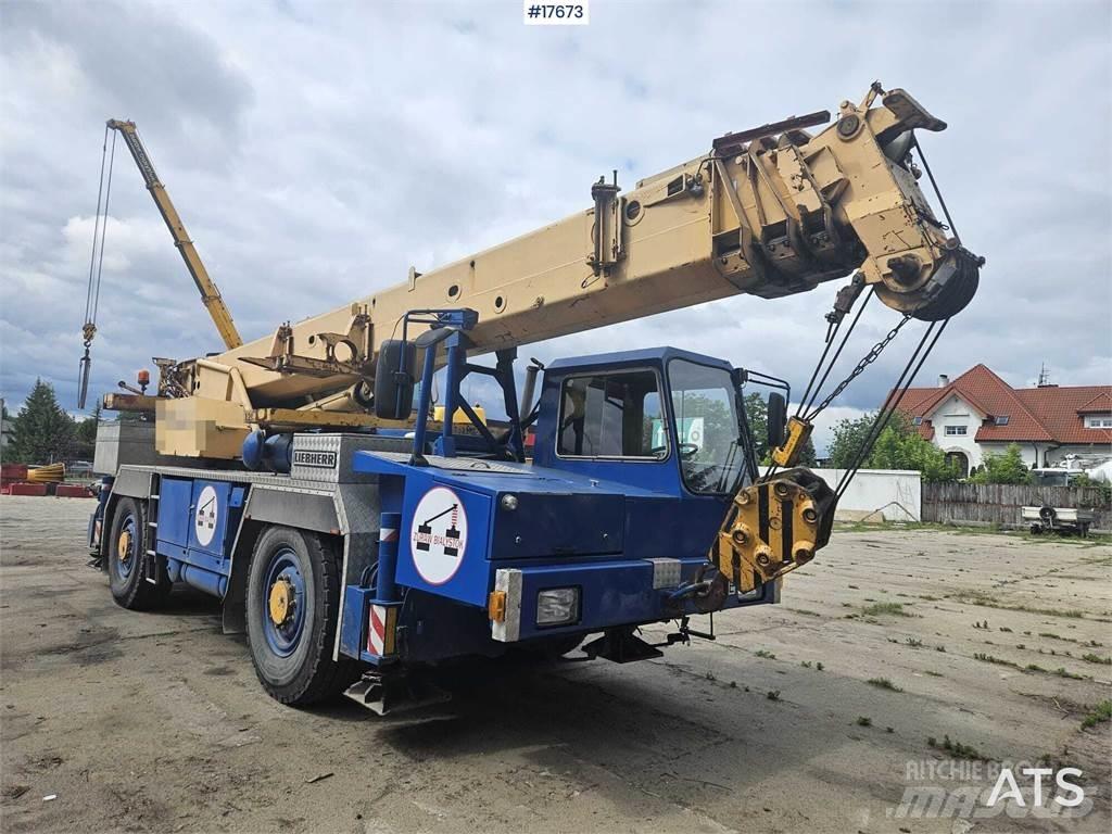Liebherr LTM 1025 Grúas todo terreno
