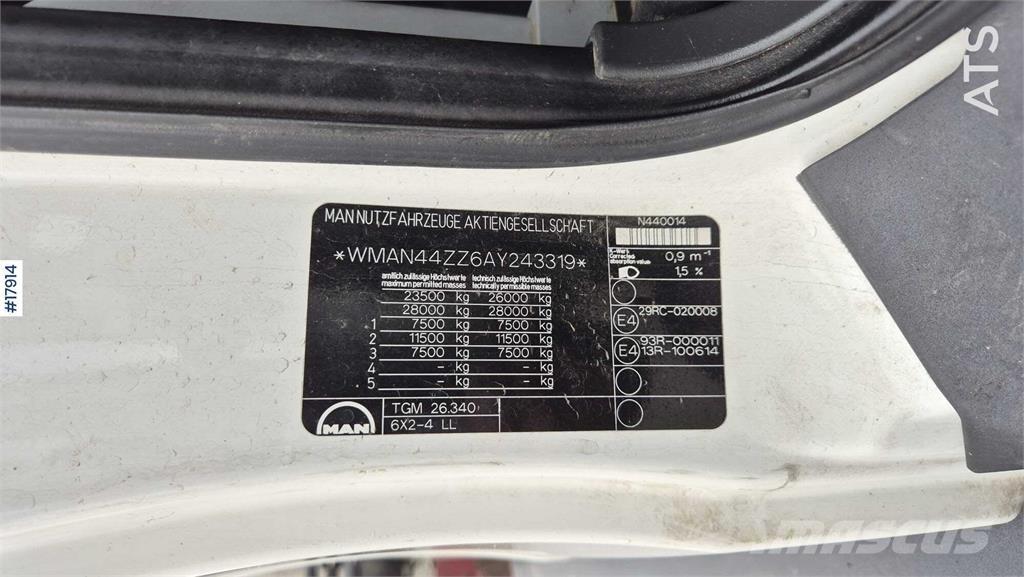 MAN TGM 26.340 Camiones grúa