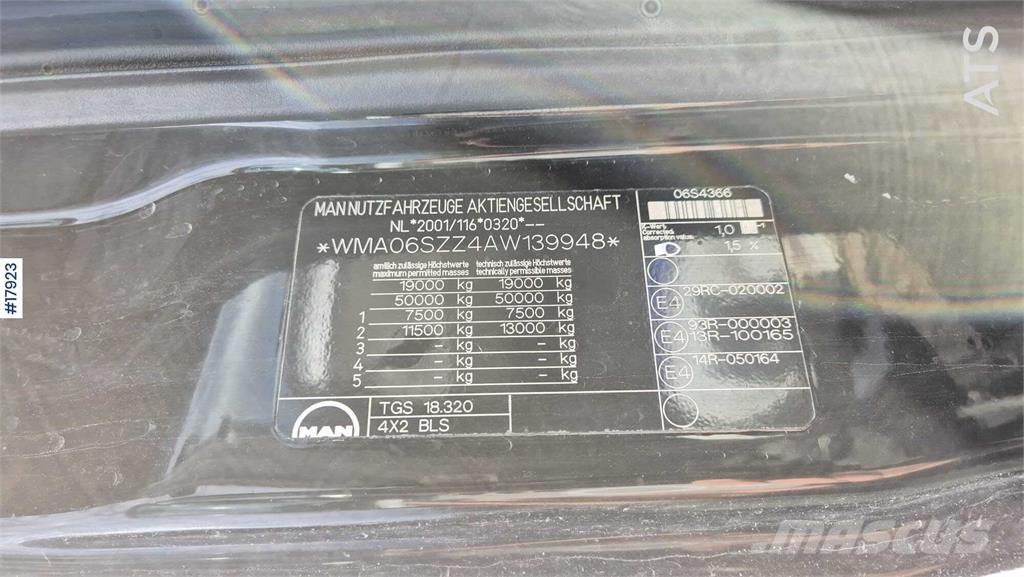 MAN TGS 18.320 Cabezas tractoras