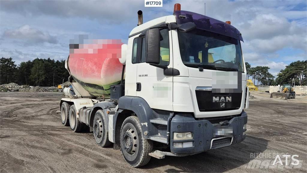 MAN TGS 32.360 Mezcladoras de cemento y hormigón