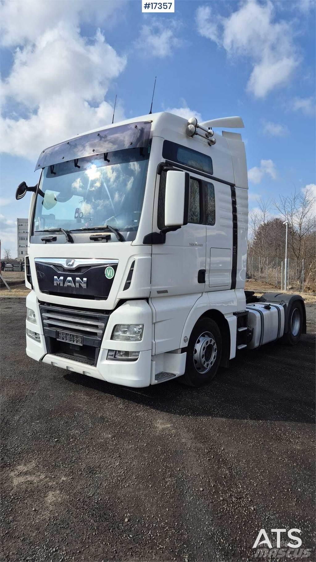 MAN TGX 18.460 Cabezas tractoras
