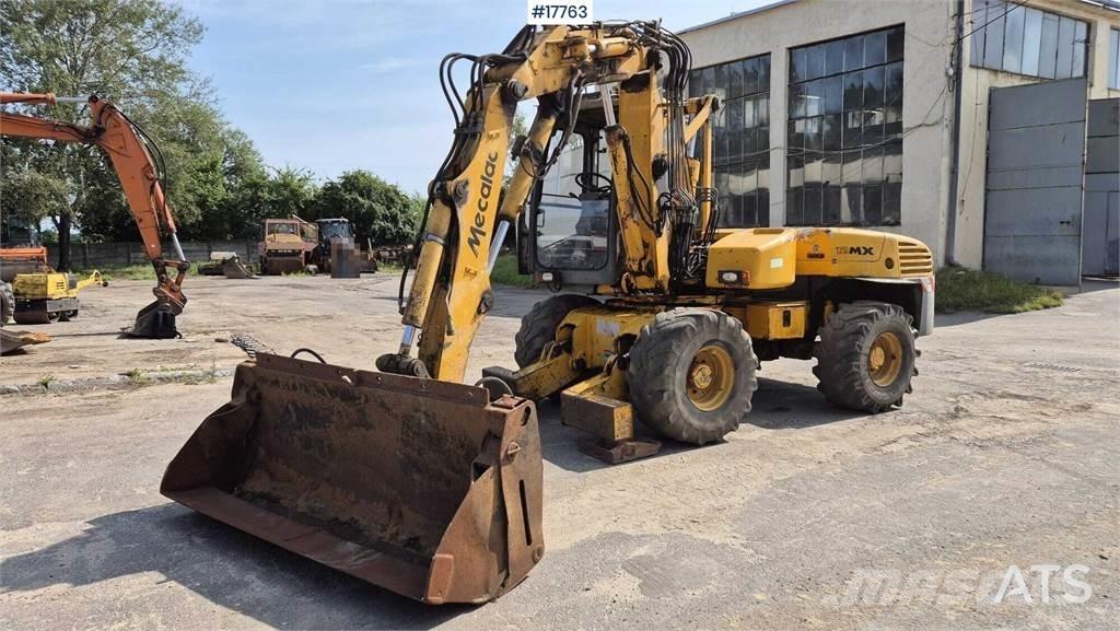 Mecalac 12MX Excavadoras de ruedas