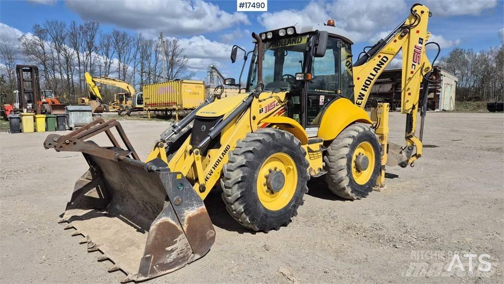 New Holland B 115C Retrocargadoras