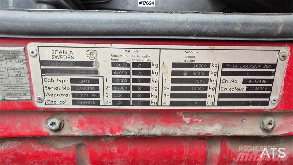 Scania 114L 380 Cabezas tractoras