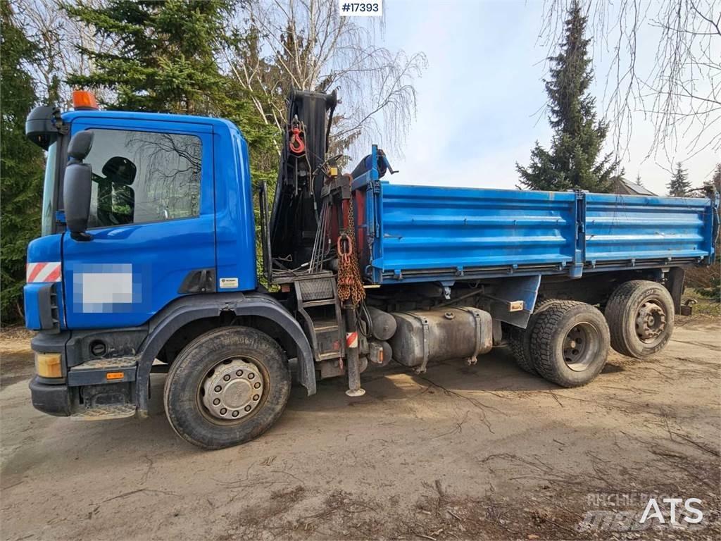 Scania 94G z HDS Camiones grúa