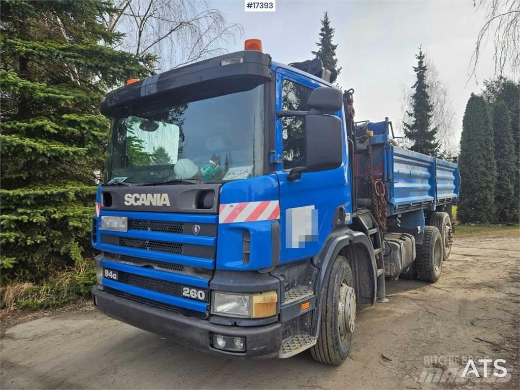 Scania 94G z HDS Camiones grúa