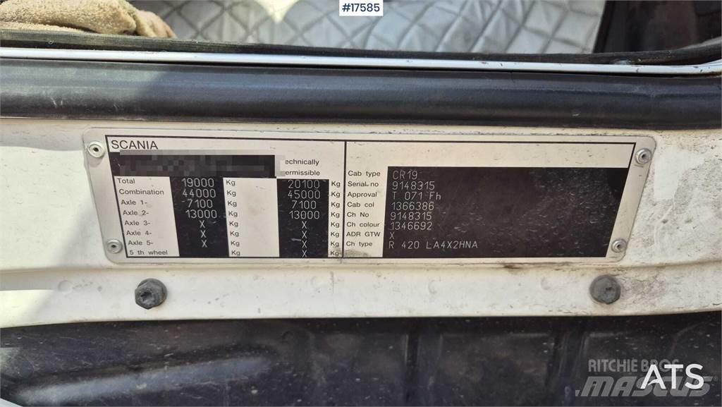 Scania R420 Cabezas tractoras