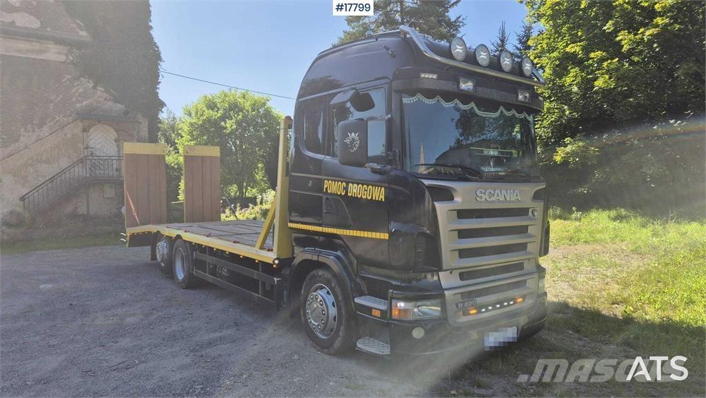 Scania R420 Camiones portamaquinaria