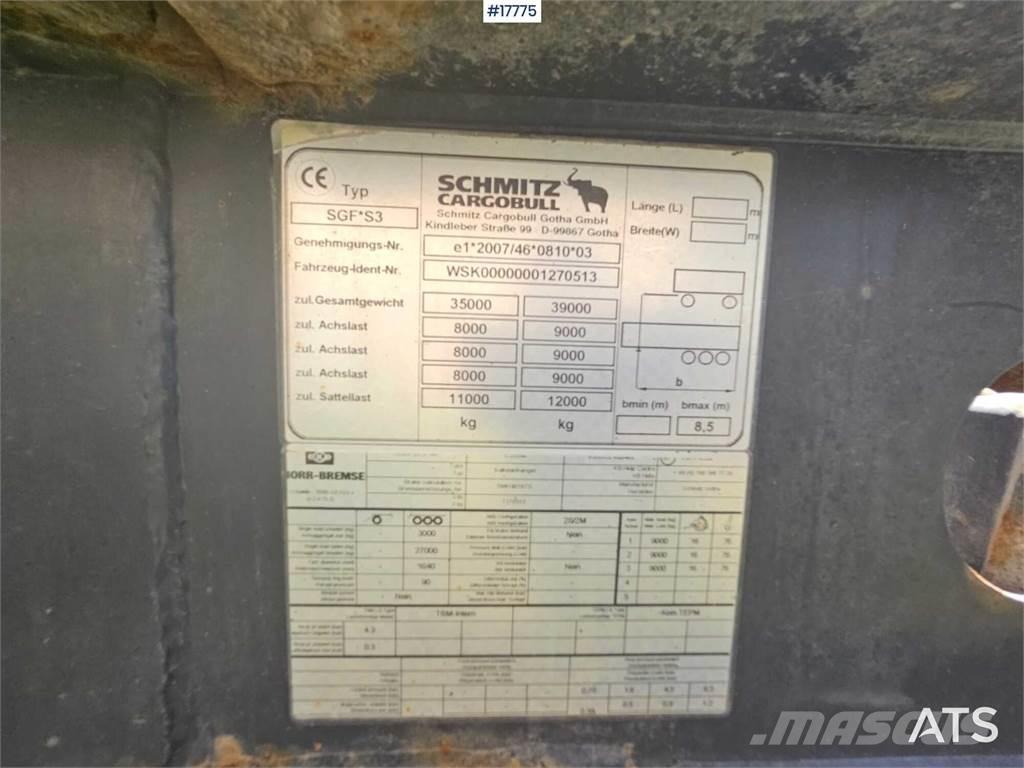 Schmitz SKI 24 Semirremolques bañera