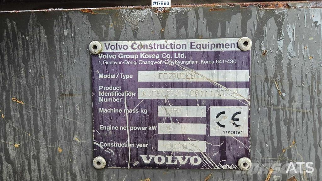 Volvo EC 290 CLD Excavadoras de cadenas