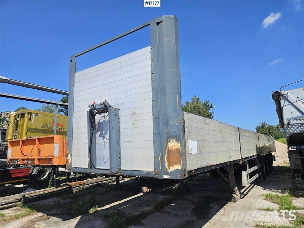Zaslaw D-651 Semirremolques de plataformas planas/laterales abatibles