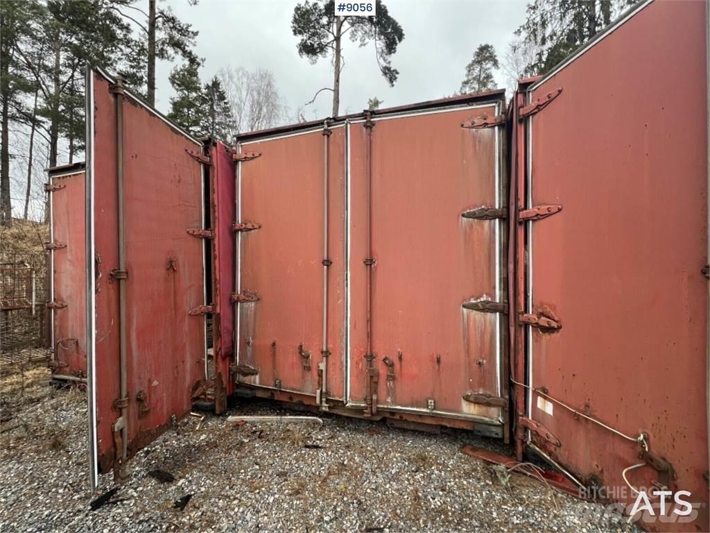  Container Med kapell Caseta de obra