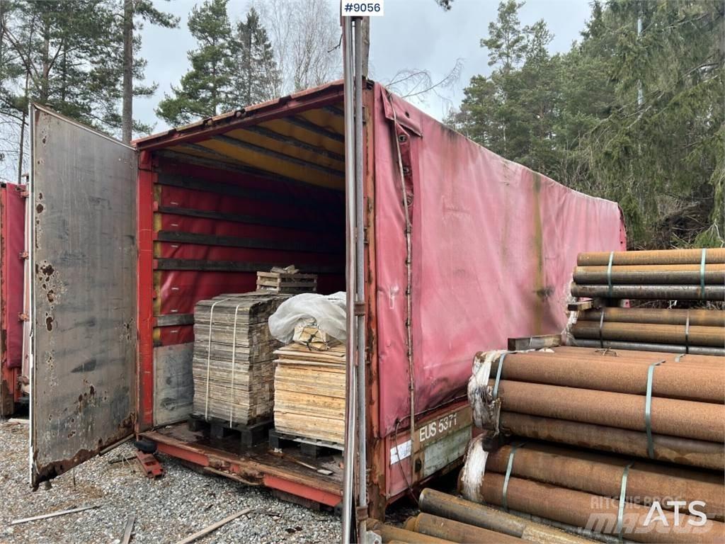  Container Med kapell Caseta de obra