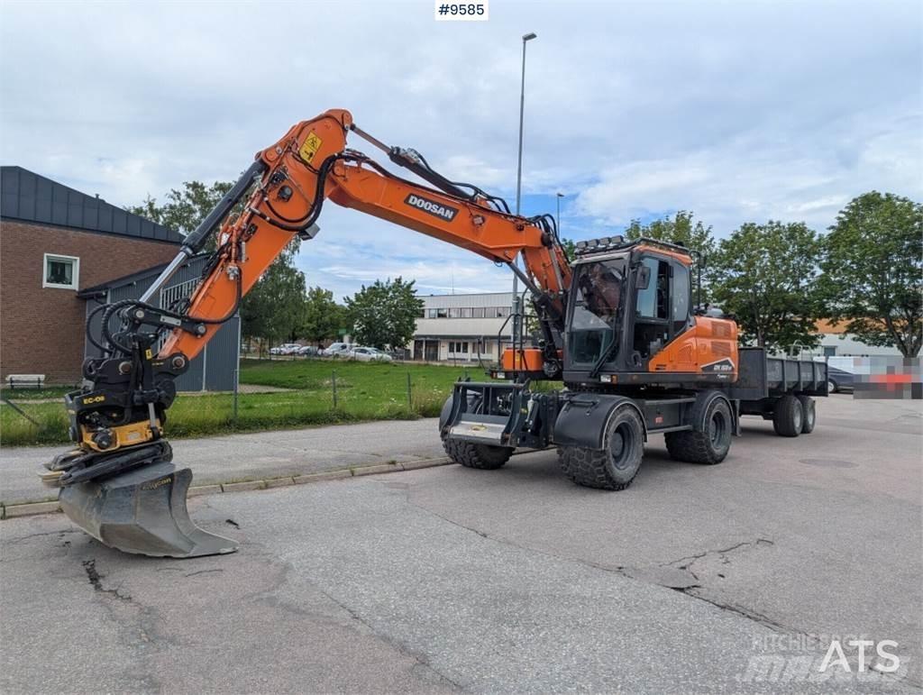 Doosan DX160W-7 Excavadoras de ruedas