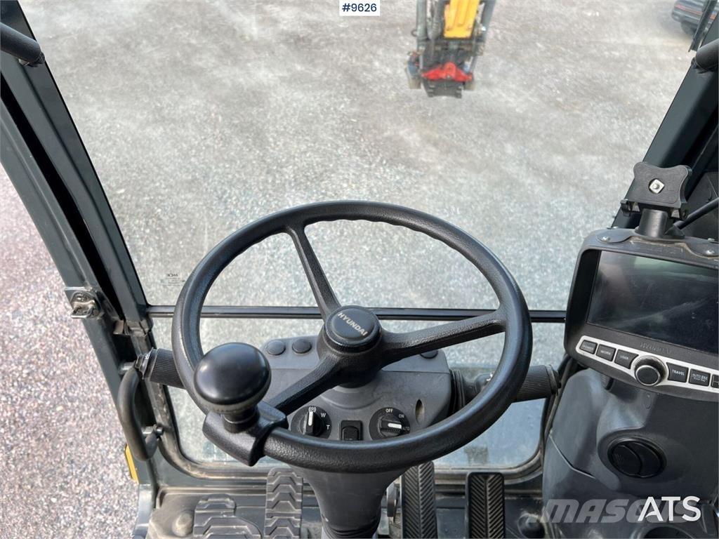 Hyundai 140W-9A Excavadoras de ruedas