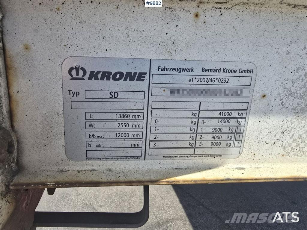 Krone trailer Semirremolques con caja de lona