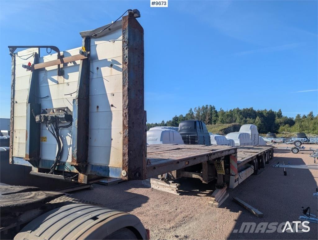 Närko . S9ZP42J11 Semirremolques de plataformas planas/laterales abatibles
