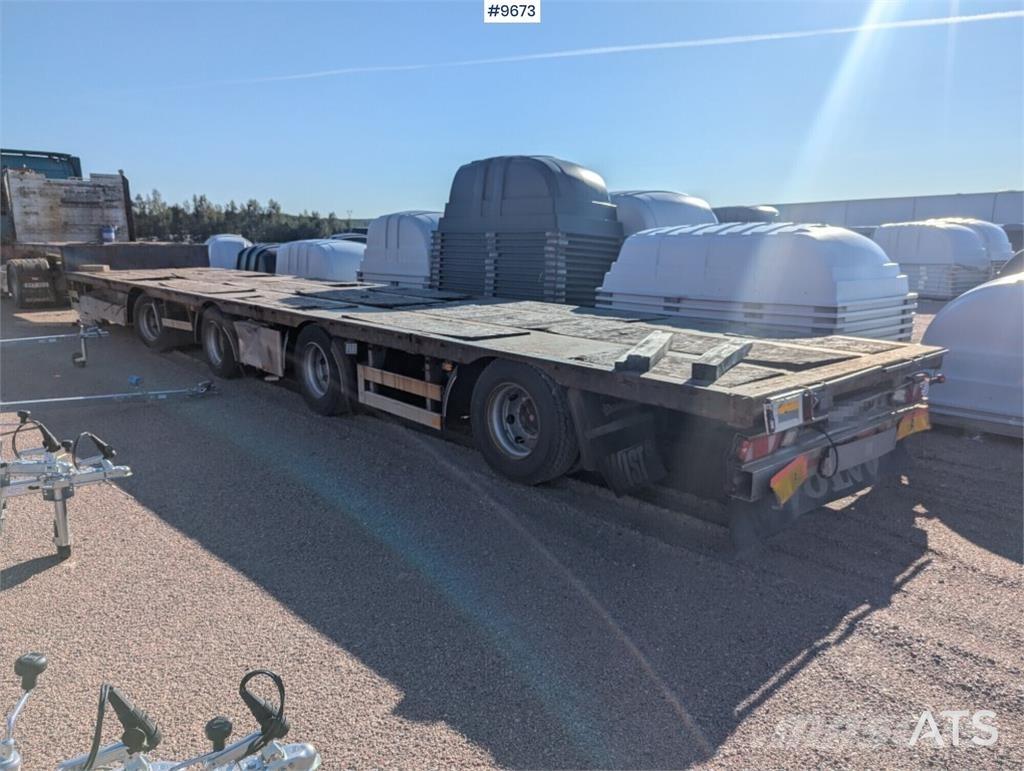 Närko . S9ZP42J11 Semirremolques de plataformas planas/laterales abatibles