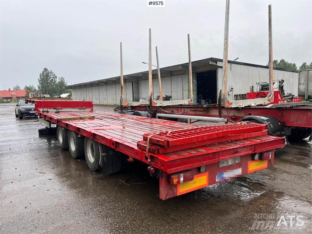 Pacton 31395 Semirremolques de plataformas planas/laterales abatibles