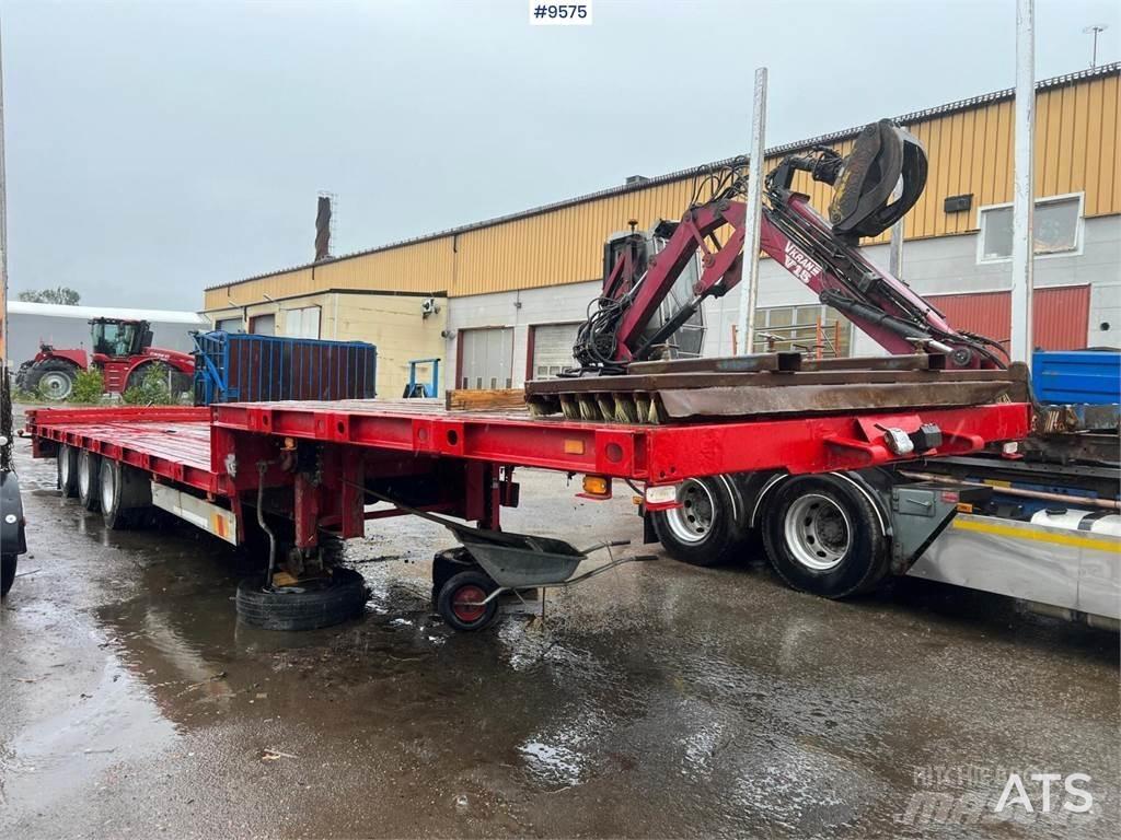 Pacton 31395 Semirremolques de plataformas planas/laterales abatibles
