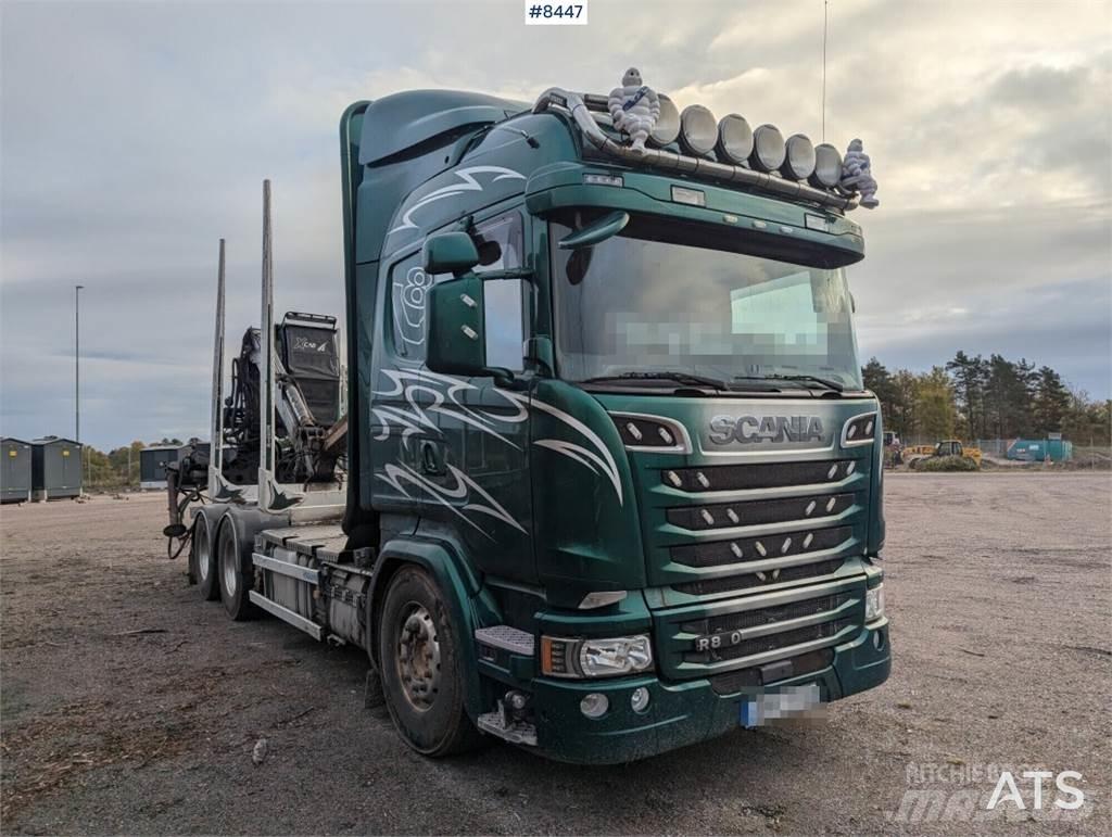 Scania R580LB 6X4 HNB Transporte de madera