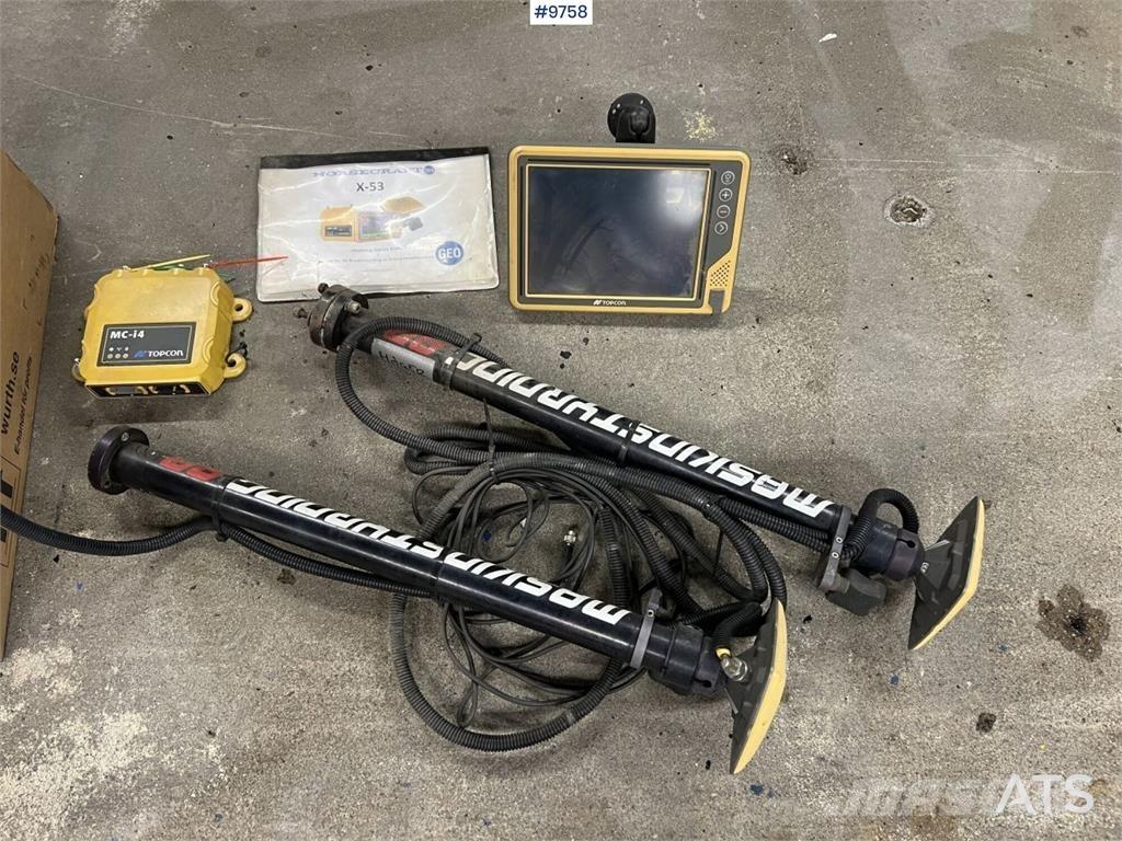 Topcon X-53 Retroexcavadoras