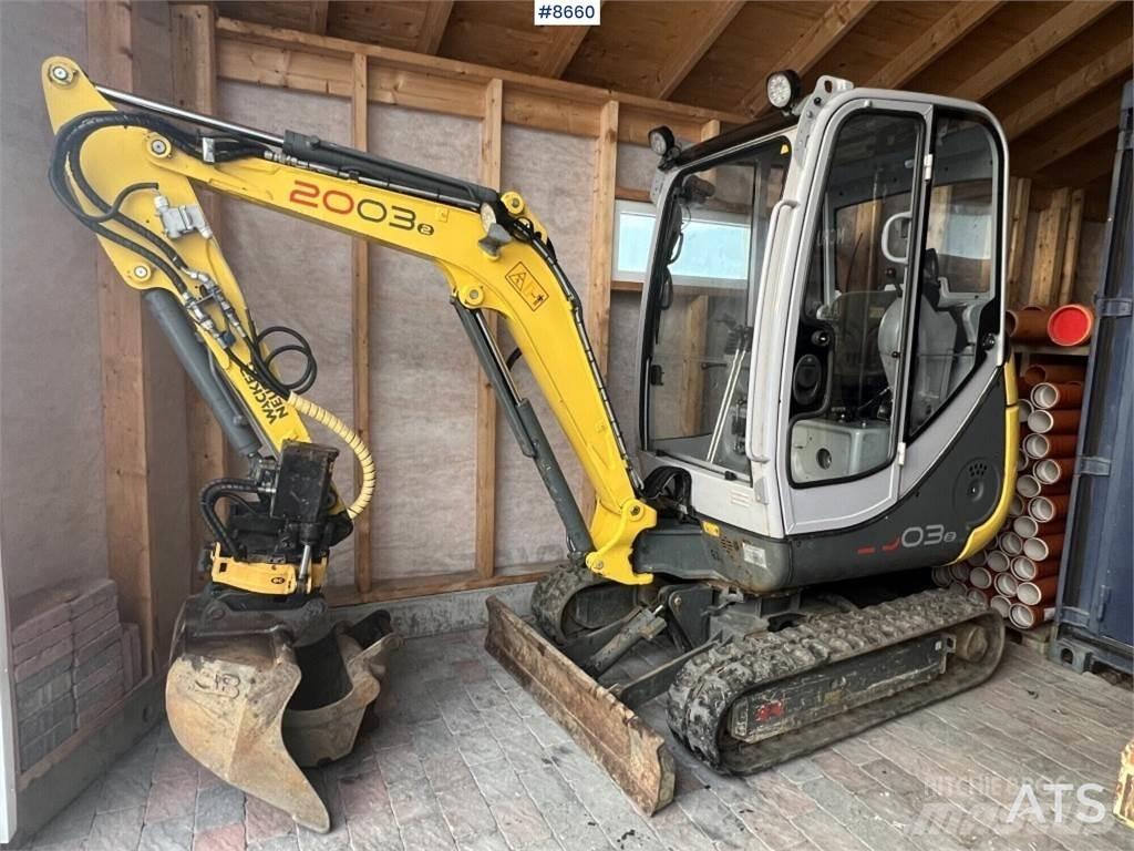 Wacker Neuson 2003RD Mini excavadoras < 7t