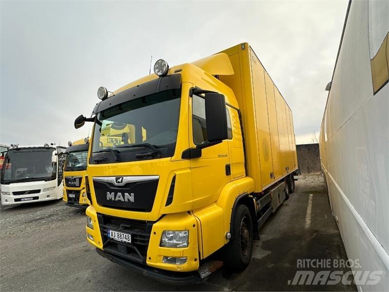 MAN TGS Camiones caja cerrada