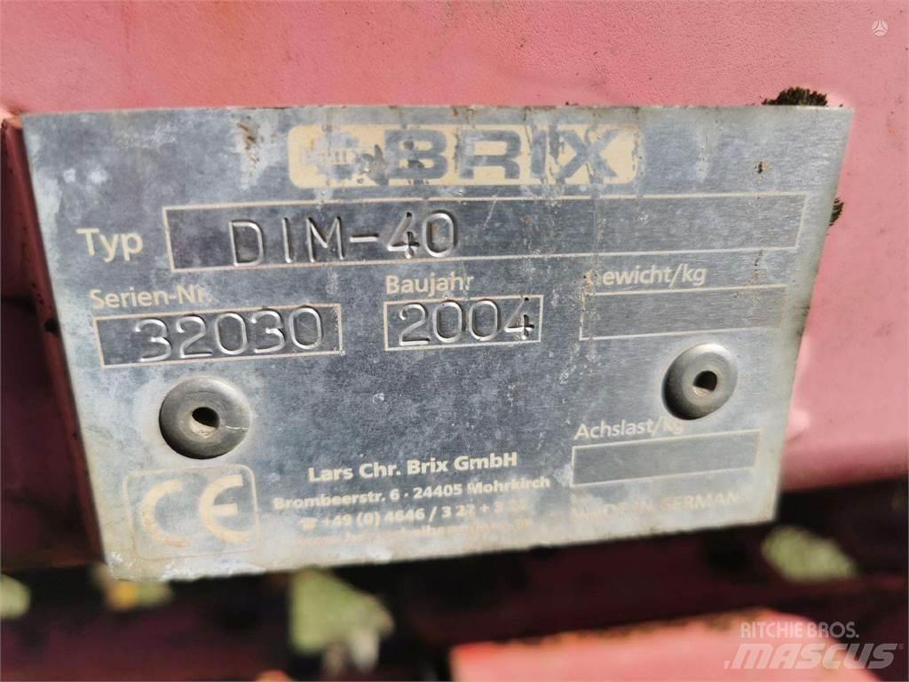 Brix DIM 40 Rastras para campos