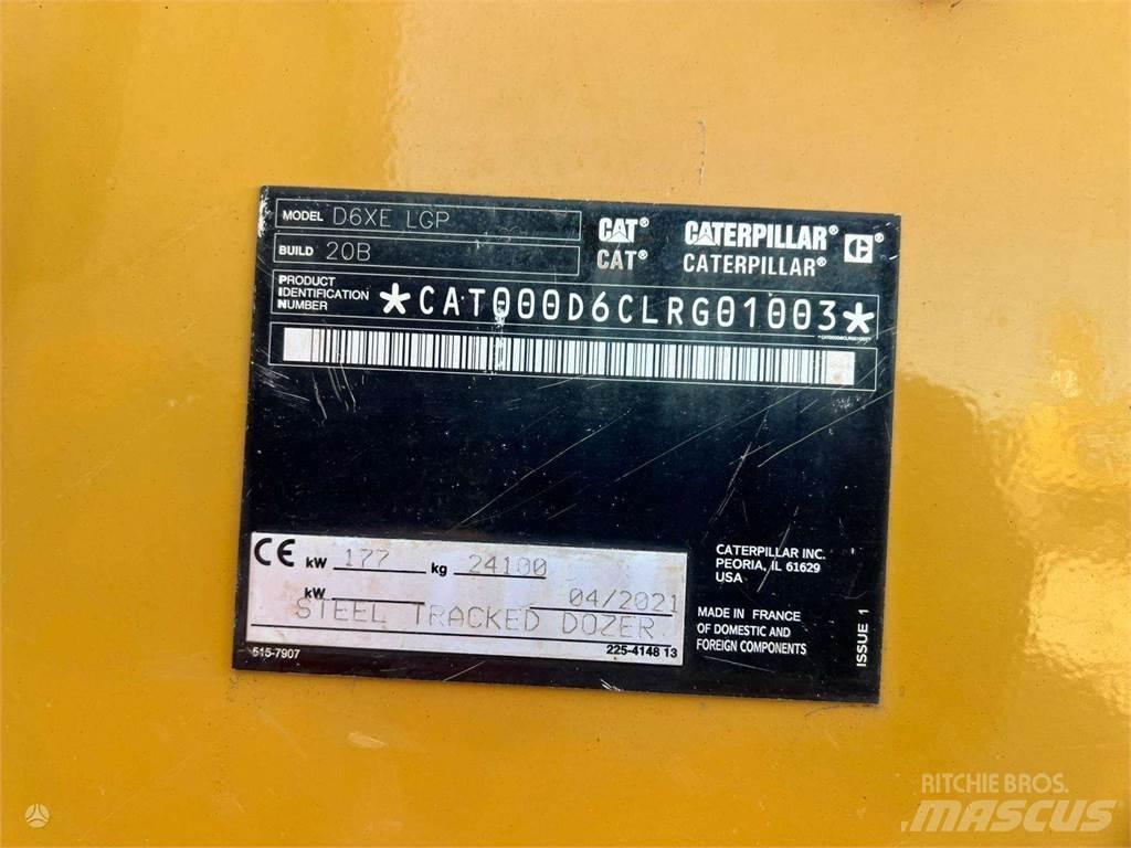 CAT D6XE Buldozer sobre oruga