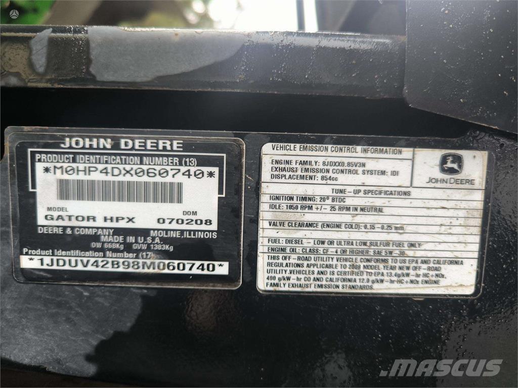 John Deere  Todoterrenos