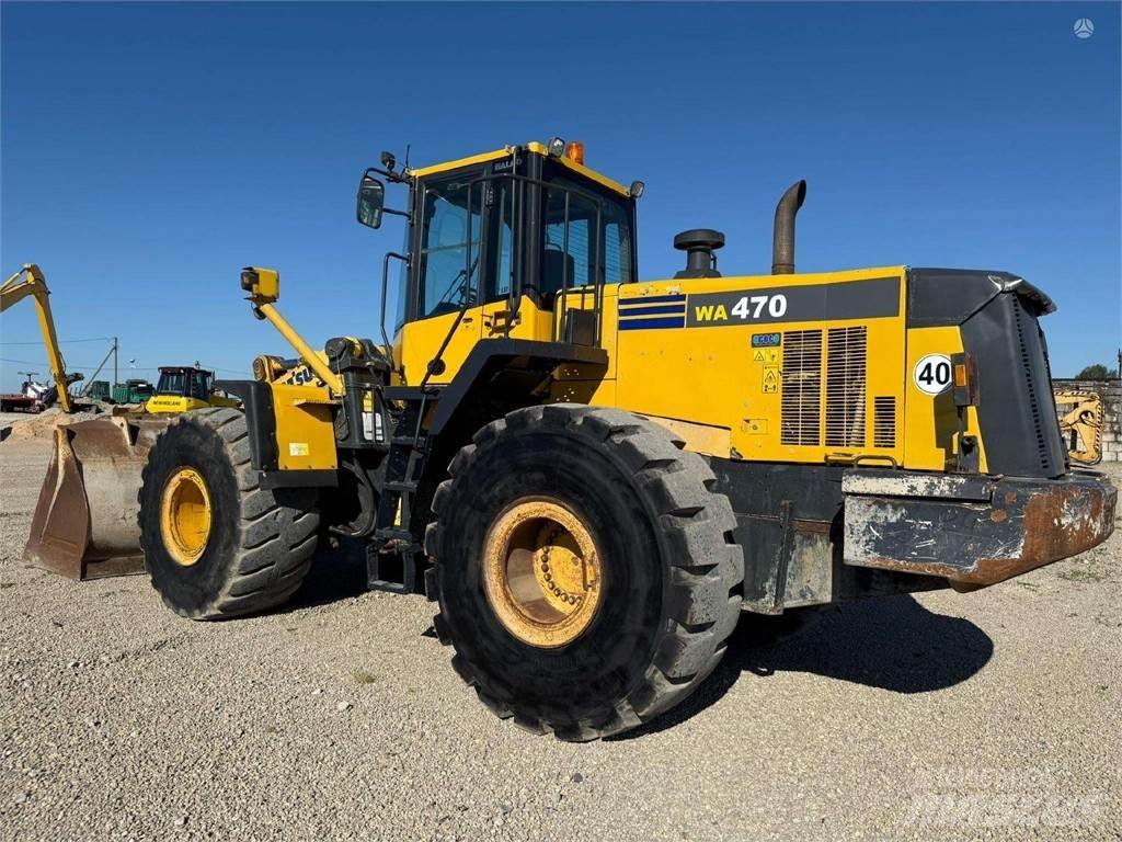 Komatsu WA 470-6 Cargadoras sobre ruedas