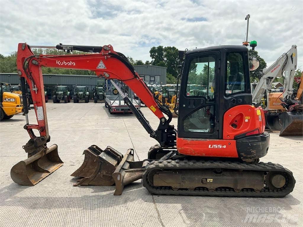 Kubota U55-4 Excavadoras de cadenas